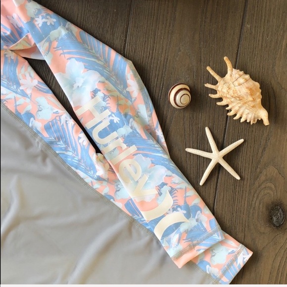 🧡🔥HURLEY- ZIP UP RASH GUARD🧡🔥 - Picture 7 of 8